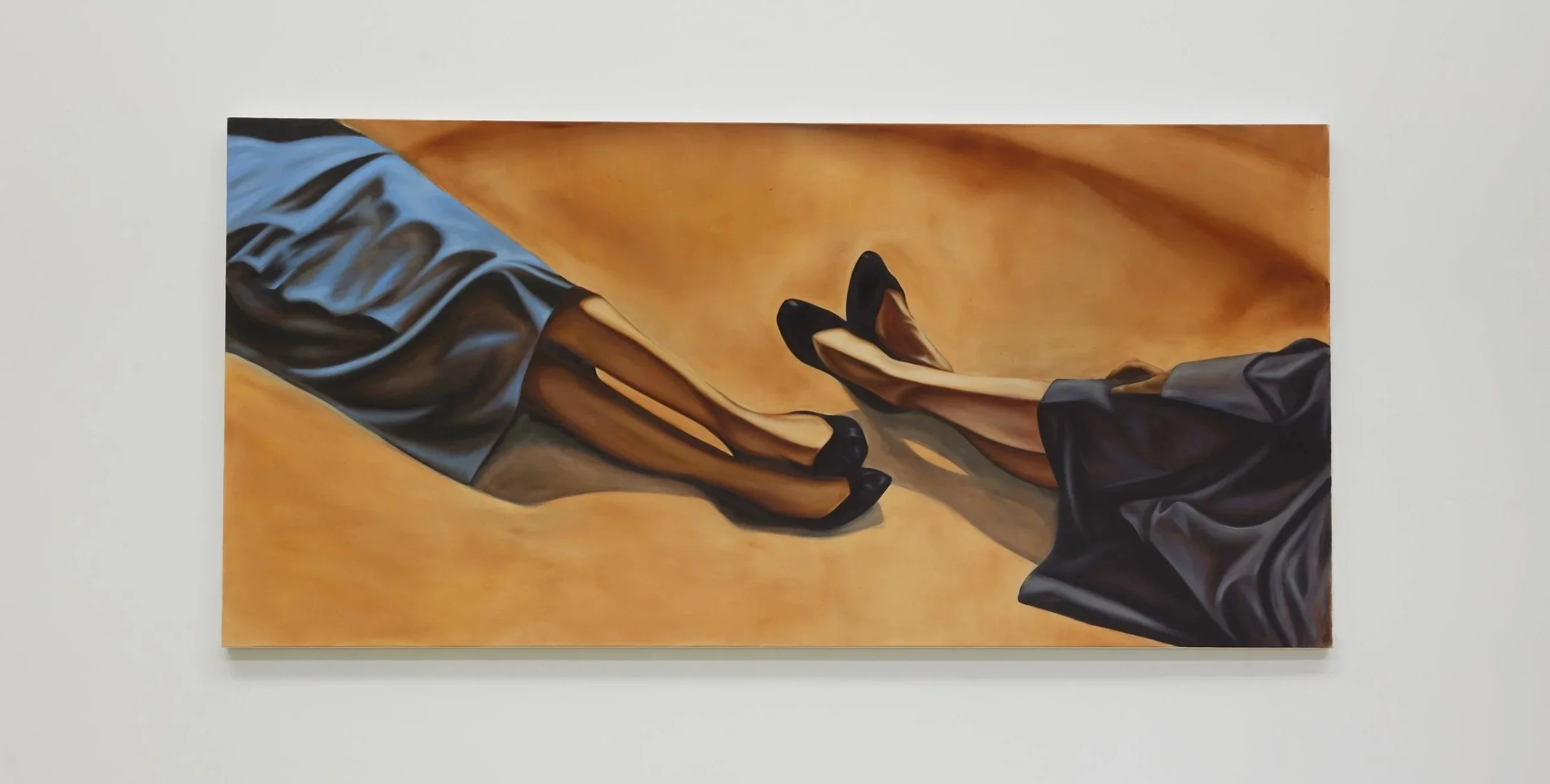 Tiyana Mitchell | Album 8: Jerash: 1940's: 3, 2024, Oil on Linen, 230 x 110 cm