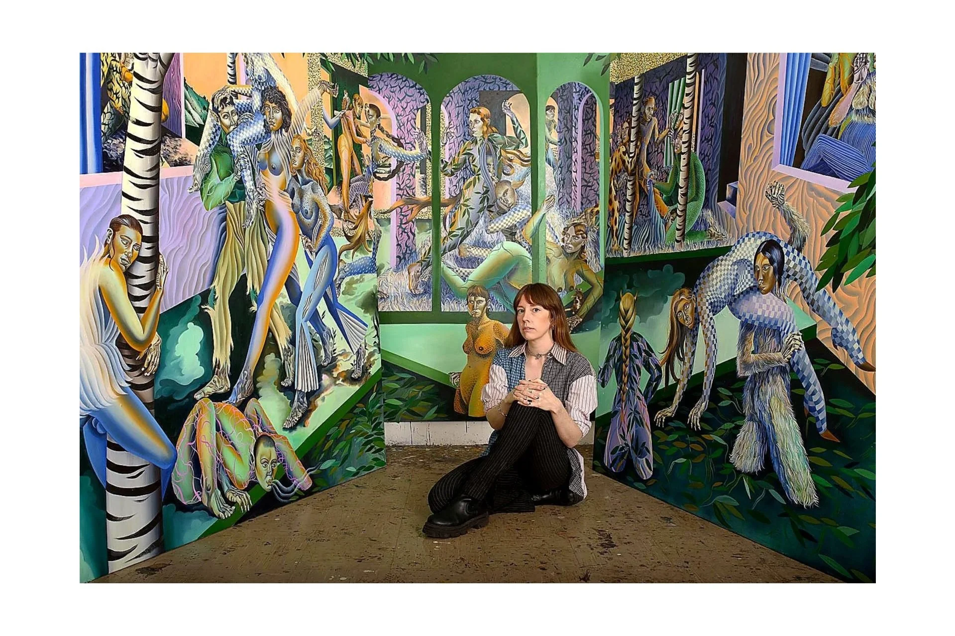 JESSIE MAKINSON — Painting, London
