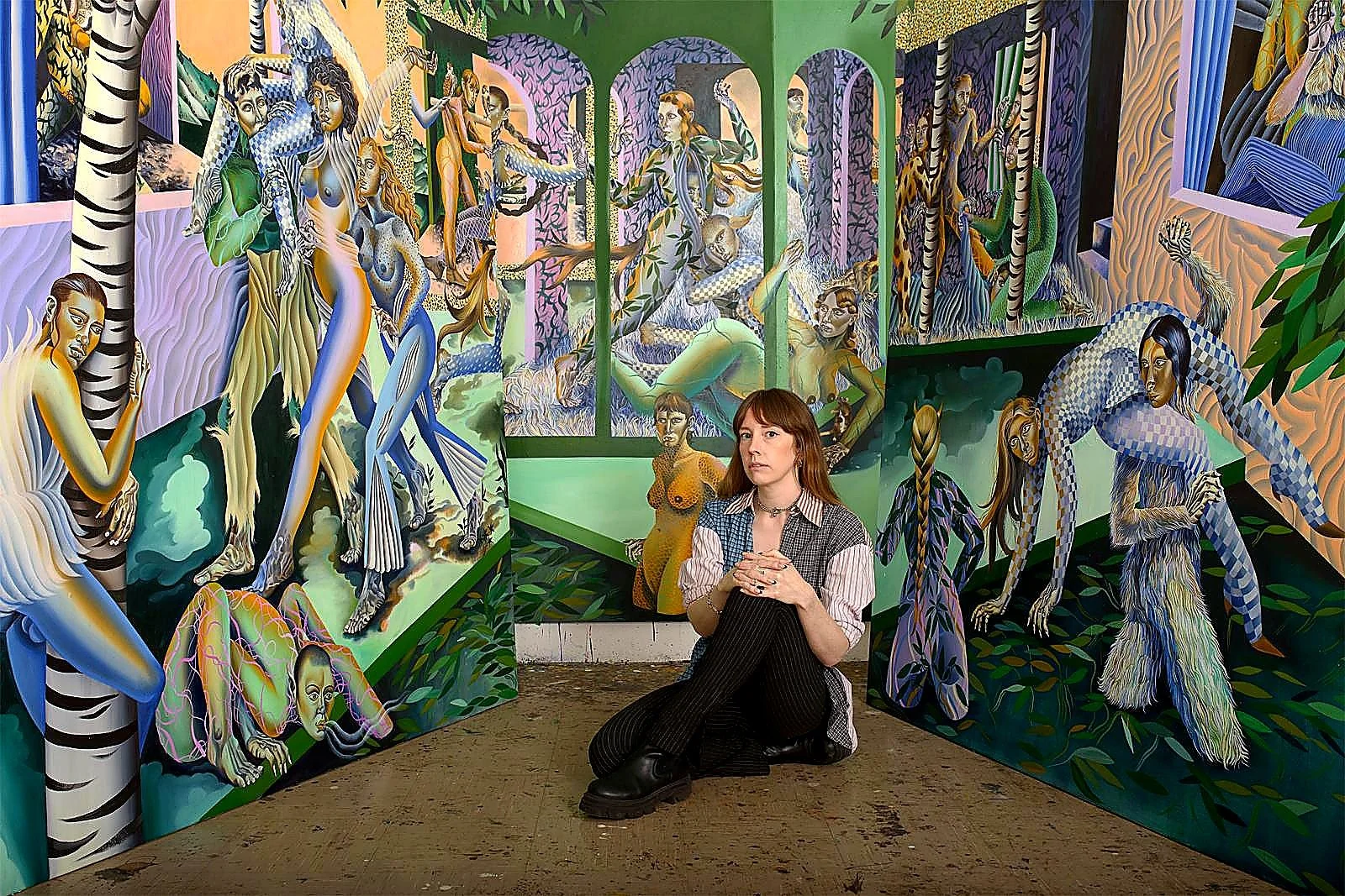 On Mythology, the 18th Century, and the World She Paints | An interview with Jessie Makinson
