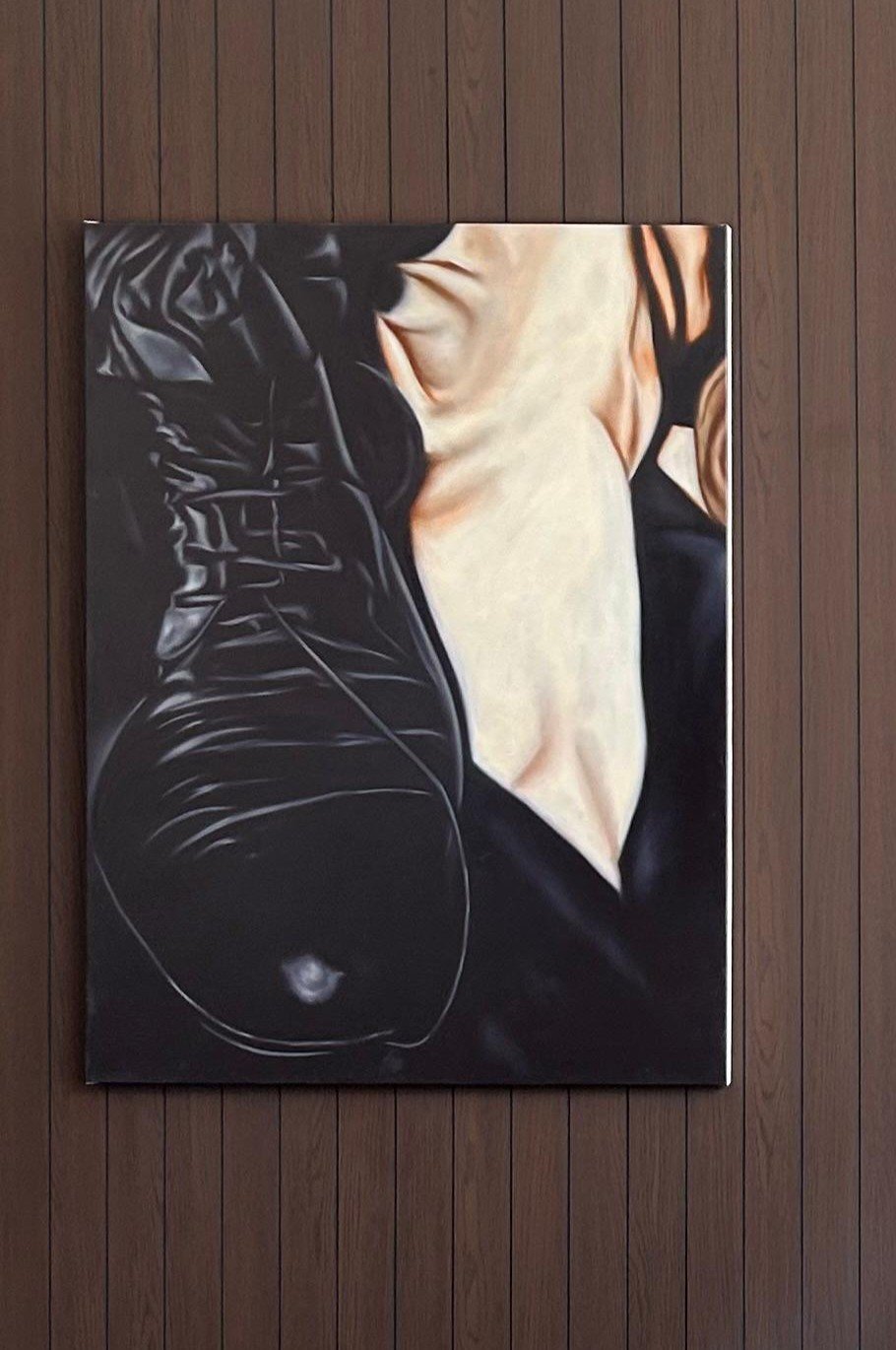 Tiyana Mitchell | Album 1: Ramallah: 1940’s: 2, 2025, Oil on linen, 120 x 90 cm