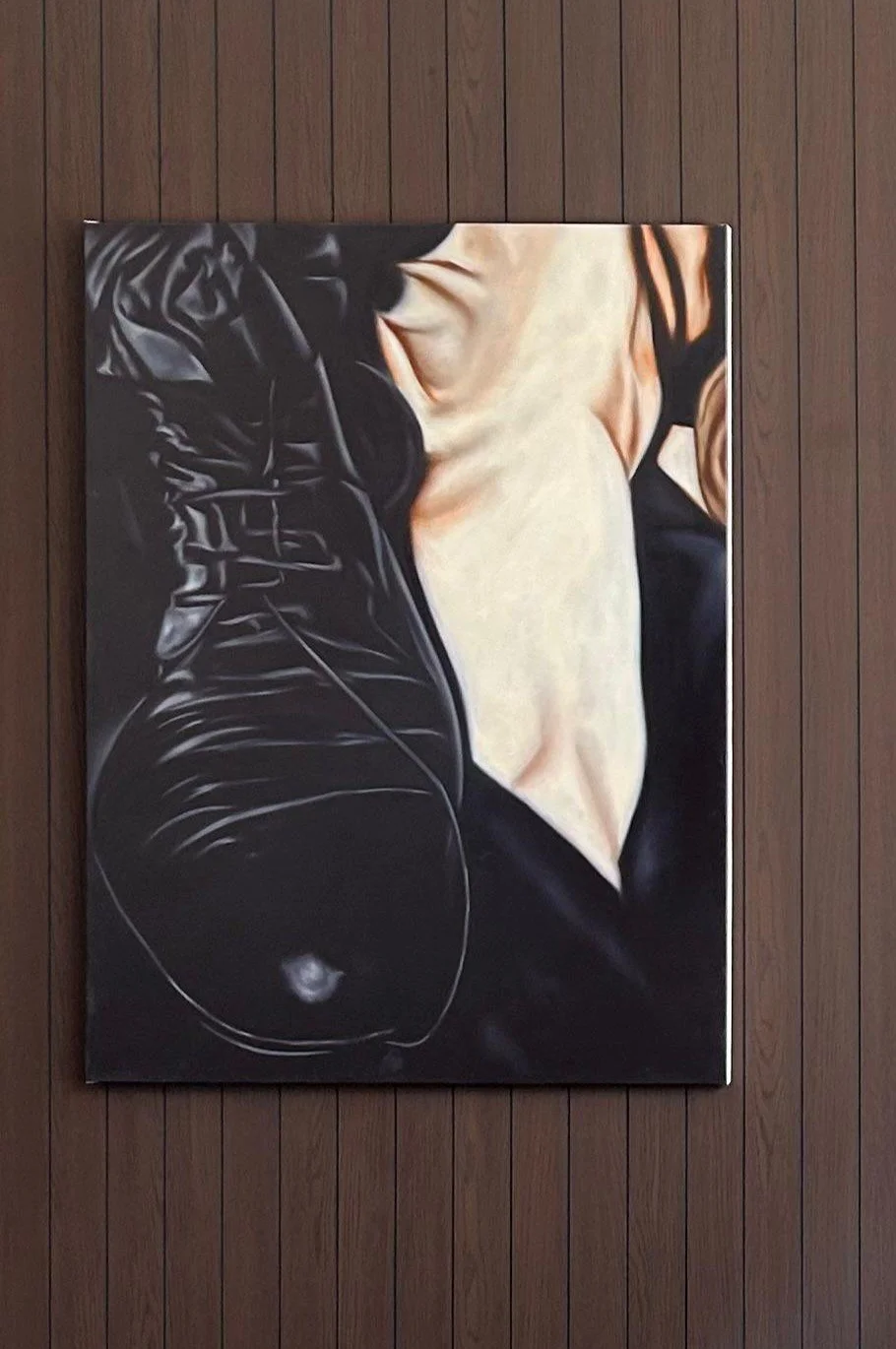 Tiyana Mitchell | Album 1: Ramallah: 1940’s: 2, 2025, Oil on linen, 120 x 90 cm