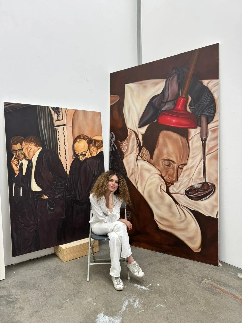 TIYANA MITCHELL — Painting, London