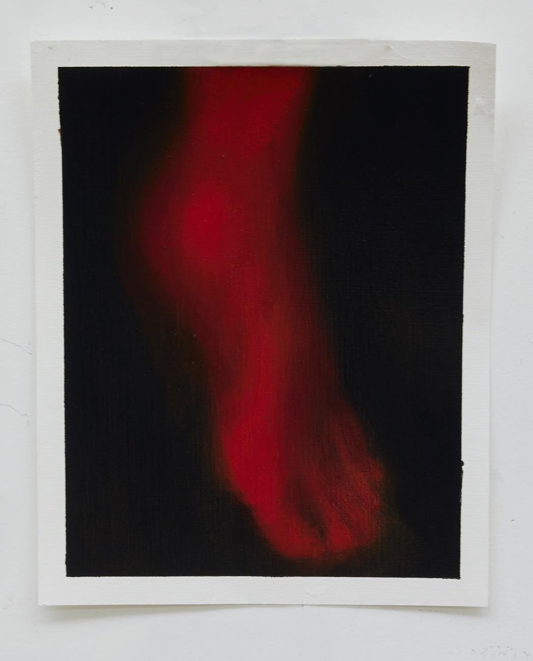 Tallulah Hutson | Take off, 2025, Oil on paper, 30 x 40 cm