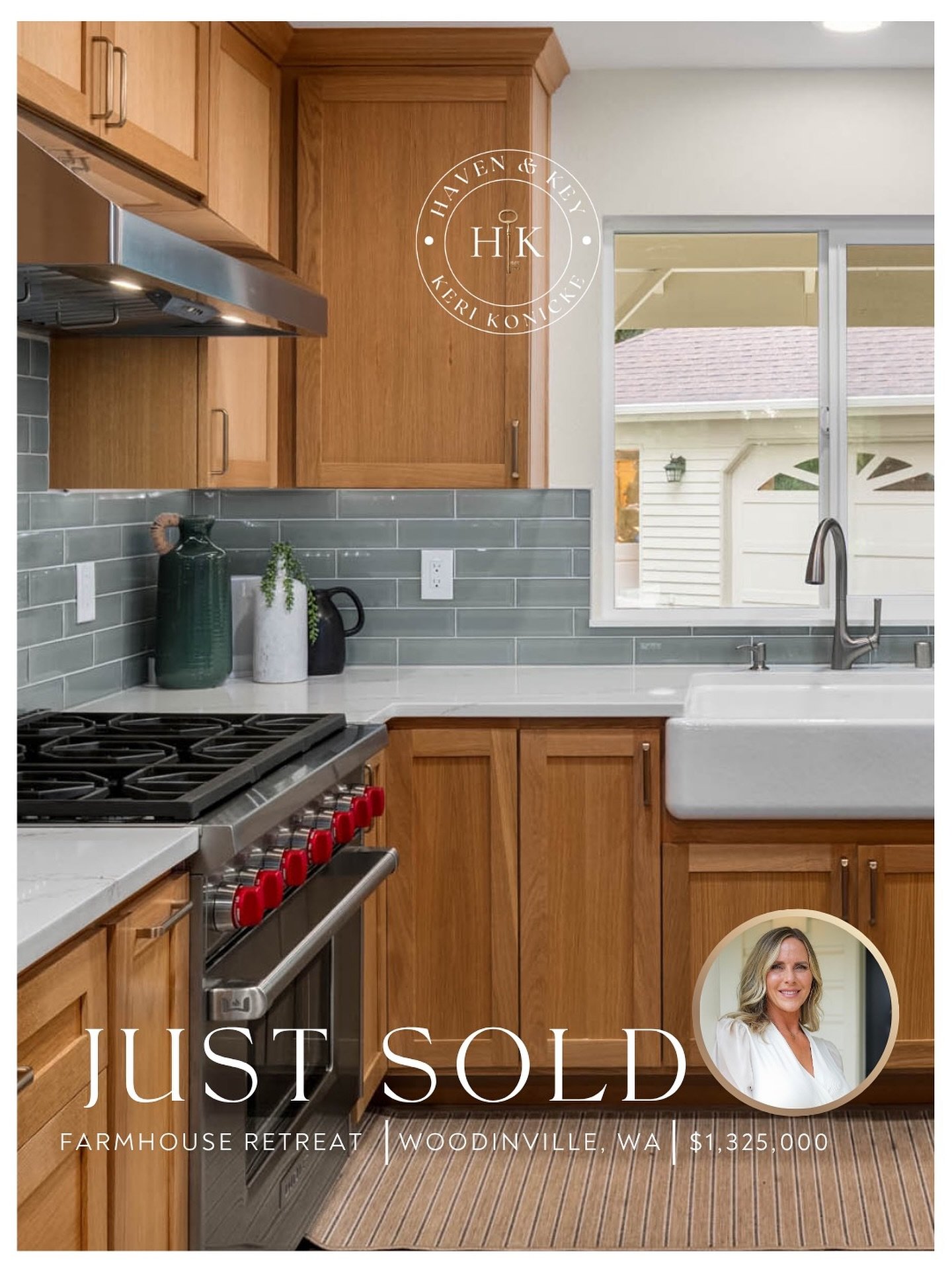 ✨ JUST SOLD in WOODINVILLE! ✨
We officially closed yesterday, and I am so happy for my sellers. This one was special &mdash; not just because of the outcome, but because of the heart, teamwork, trust, and care that went into getting this home ready t