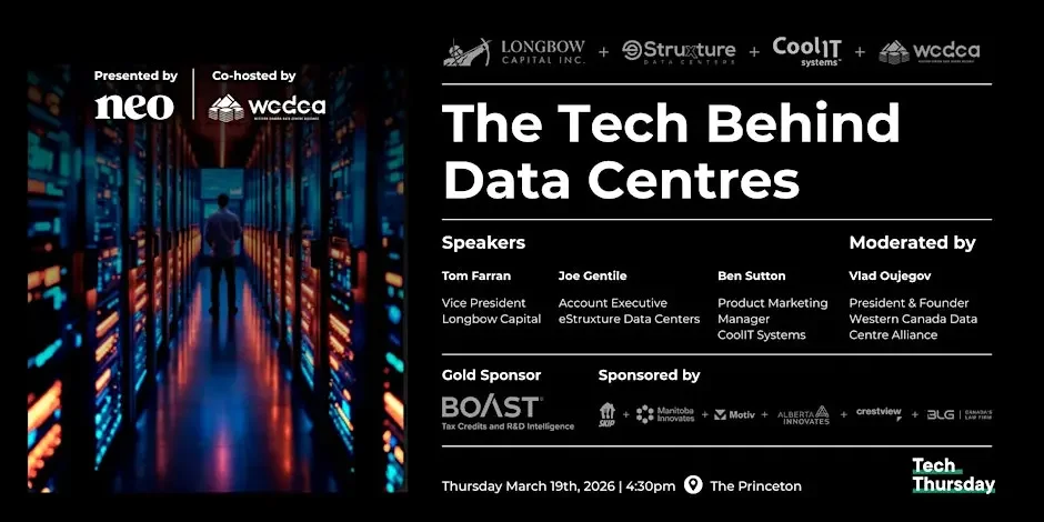 WCDCA and Tech Thursday Co-Hosting Tech Behind Data Centres