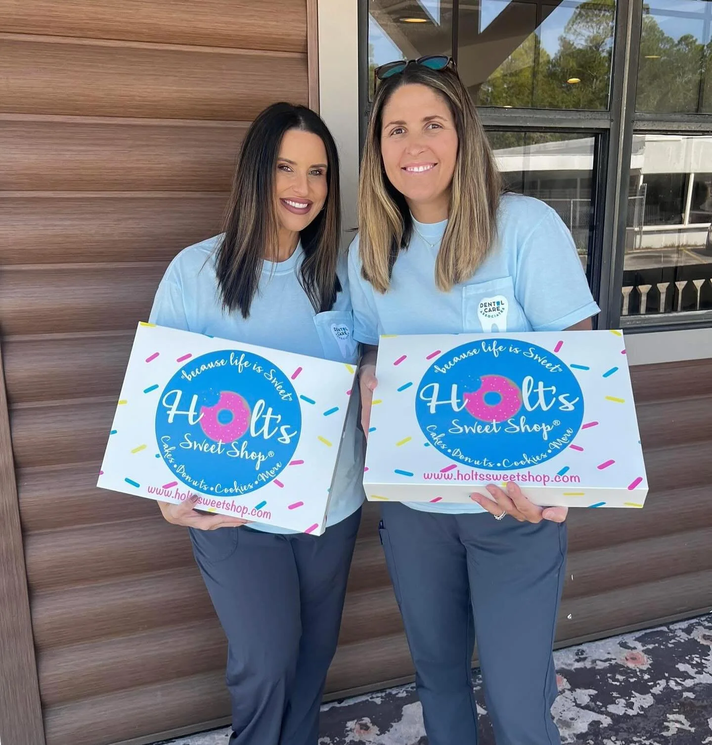 Our team loves supporting our community, and we loved stopping by some offices in town with a sweet treat while sharing a little about our dental practice. If you&rsquo;d like us to swing by with donuts for your workplace, comment below and let us kn
