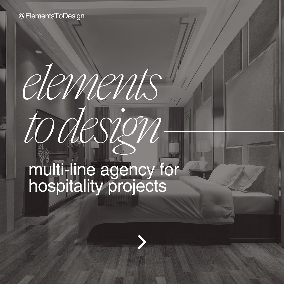 Elements To Design &ndash; Representing the Best in Hospitality Design

We are proud to represent a curated selection of top hospitality brands in the NY/NJ territories, bringing exceptional design solutions to hotels, resorts, senior living, and lux