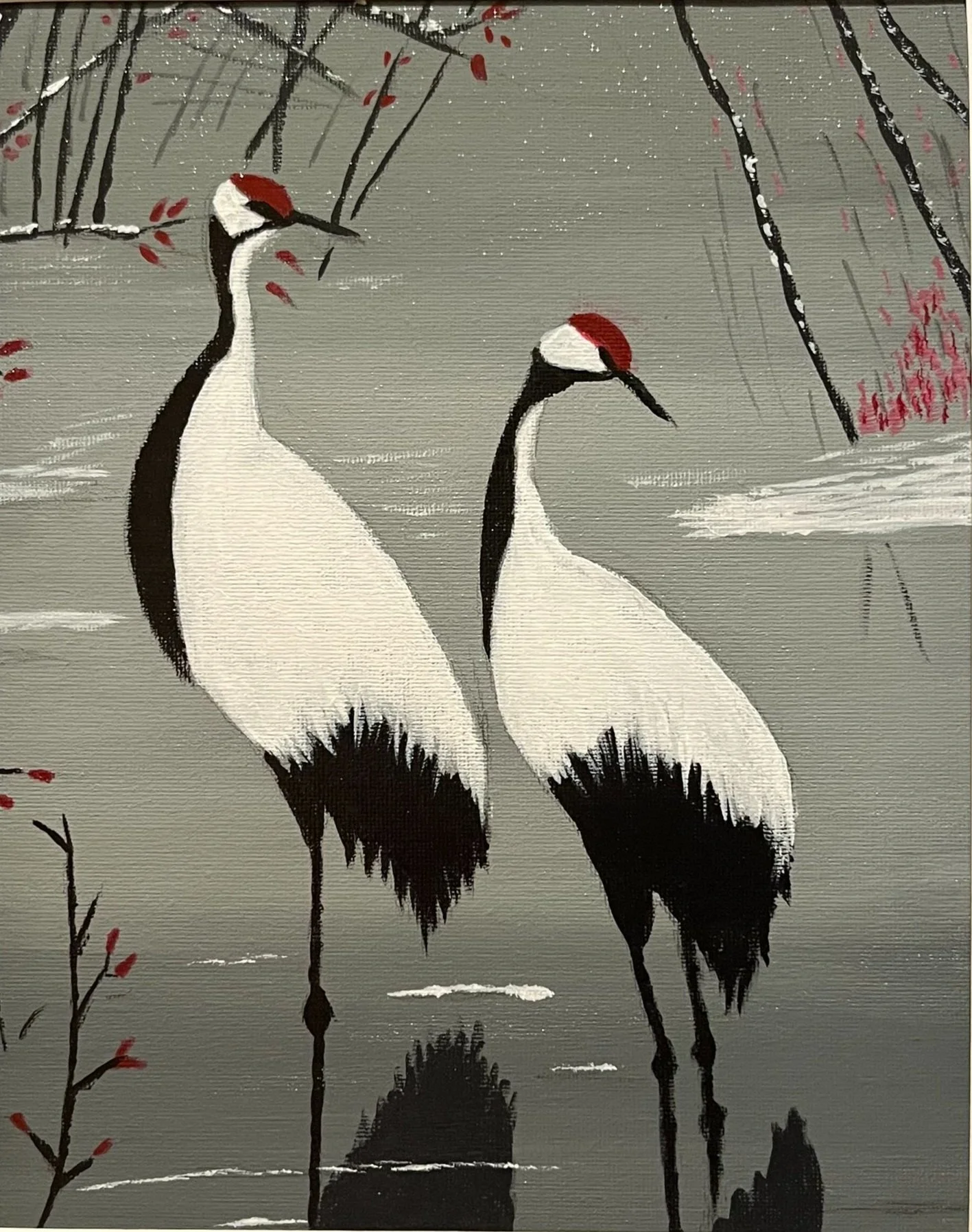 Red-Crowned Cranes
