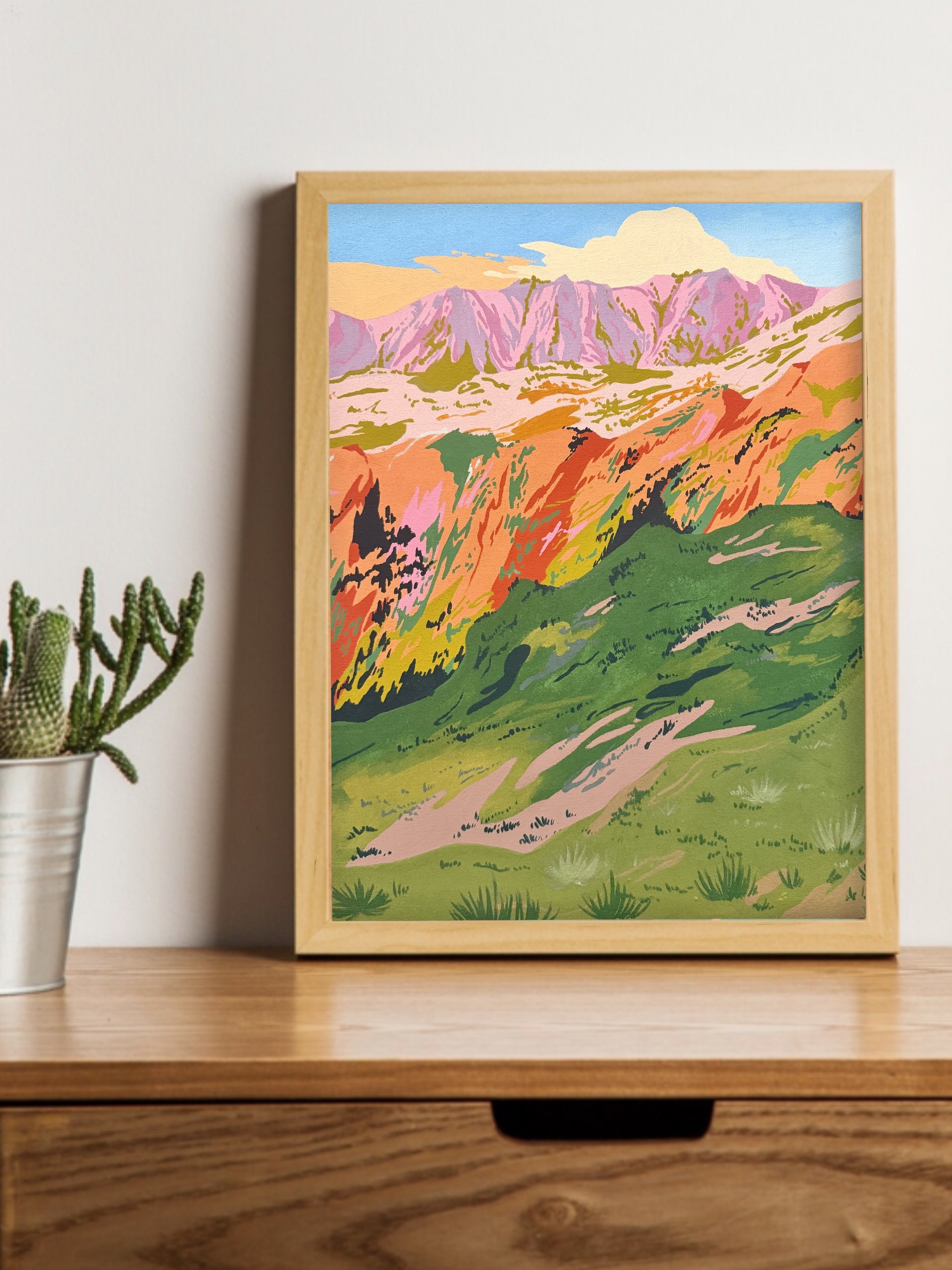 Print of “Big Bear Mountain”