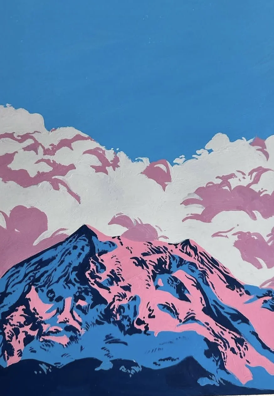 “Sunrise Passing” 9’ X 12’