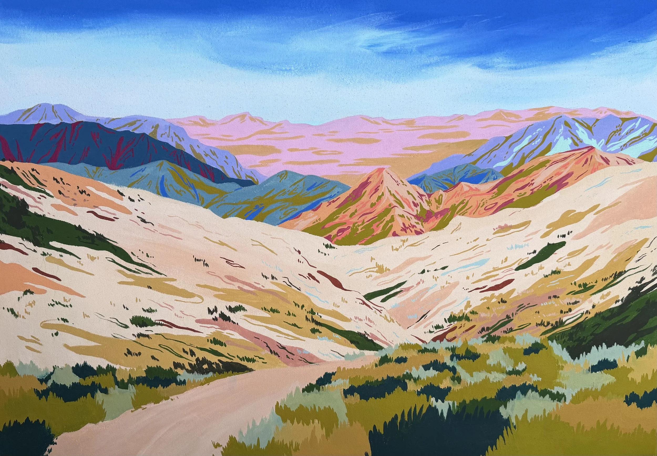 Big Bear Trail Print