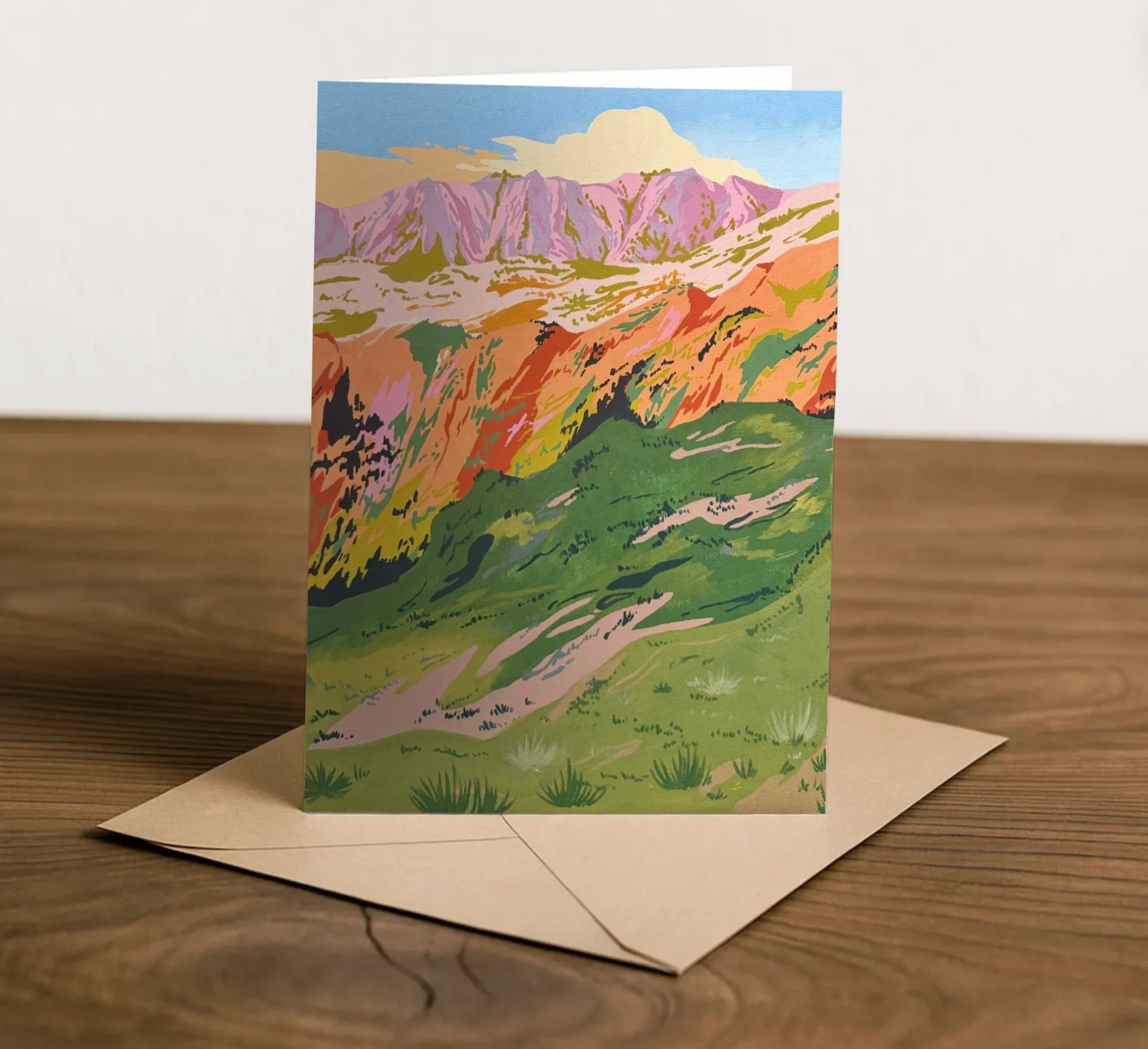 Notecard “Big Bear Mountain”