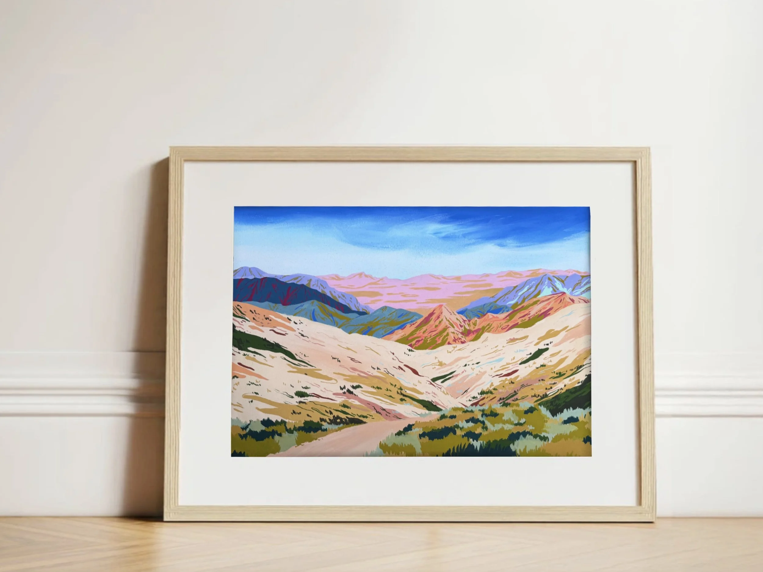 Print of “Big Bear Pass”