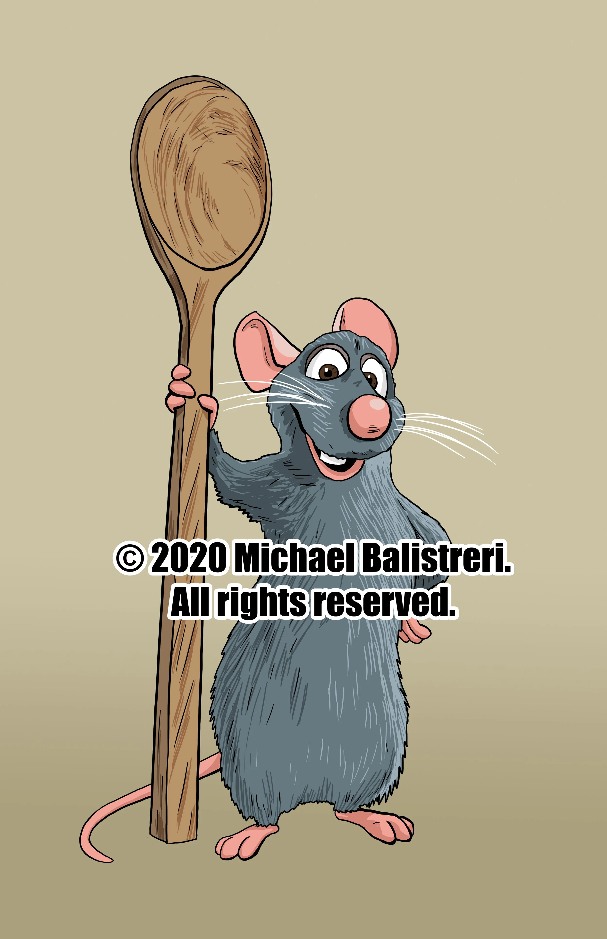Remy from Ratatouille by Michael Balistreri