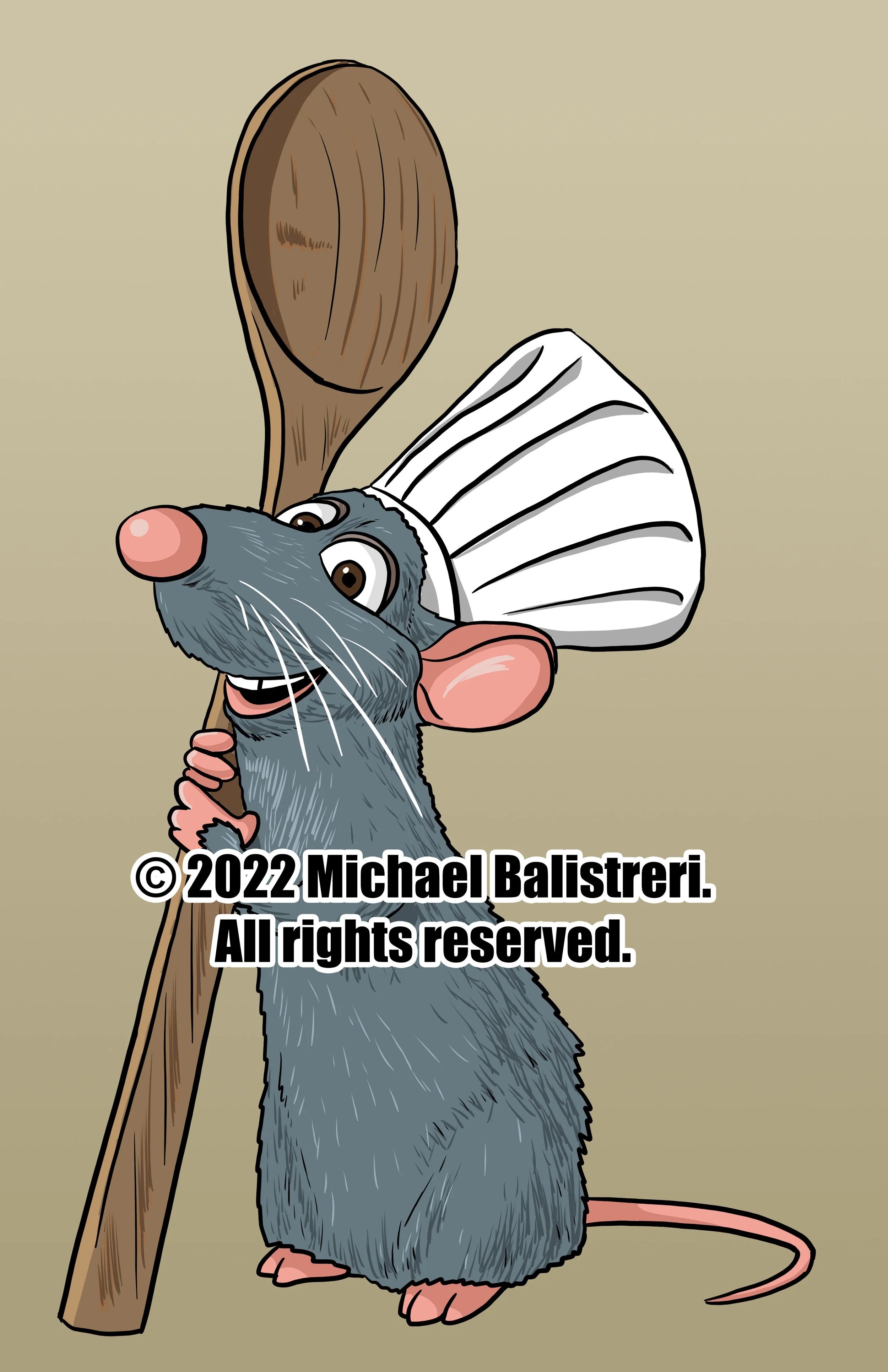 Remy the Little Chef from Ratatouille by Michael Balistreri