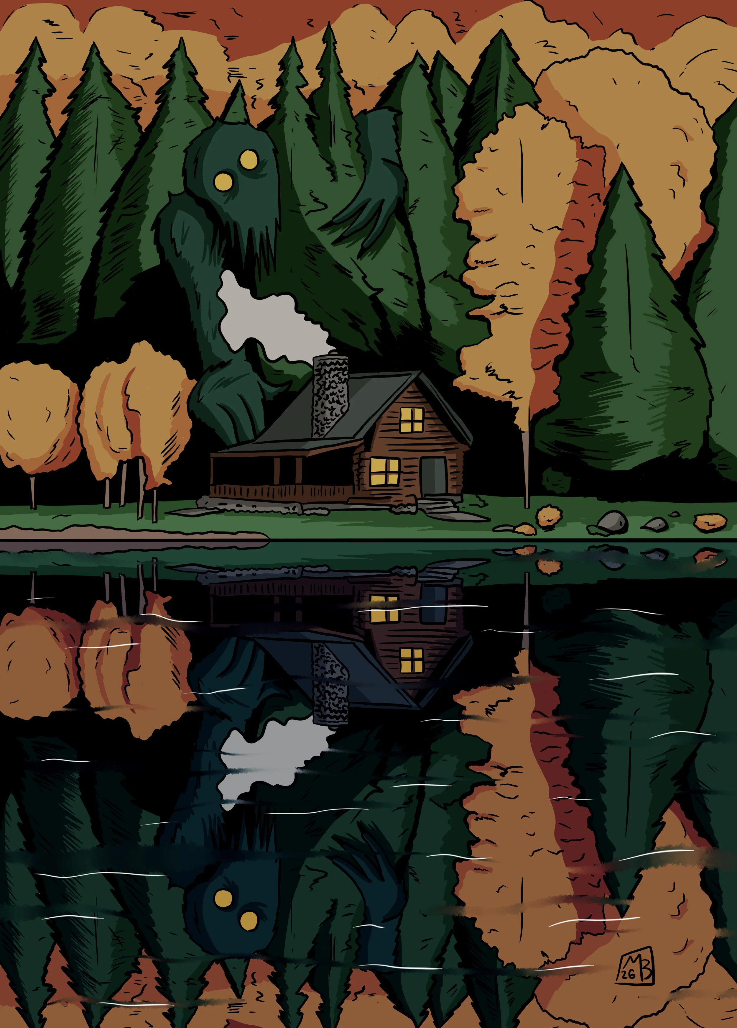 Giant Forest Monster