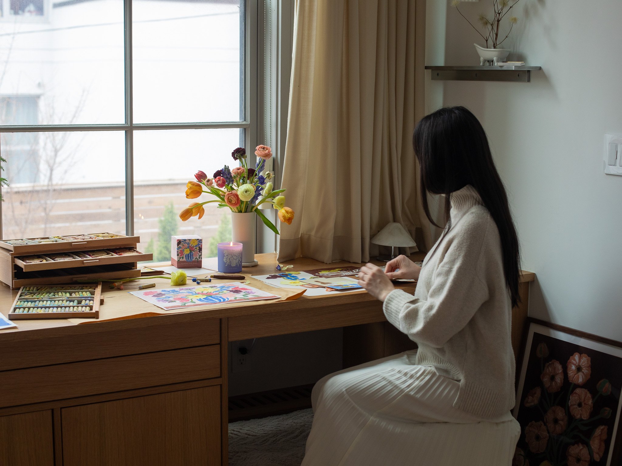 Flowers for Mama Candle: Artist Interview