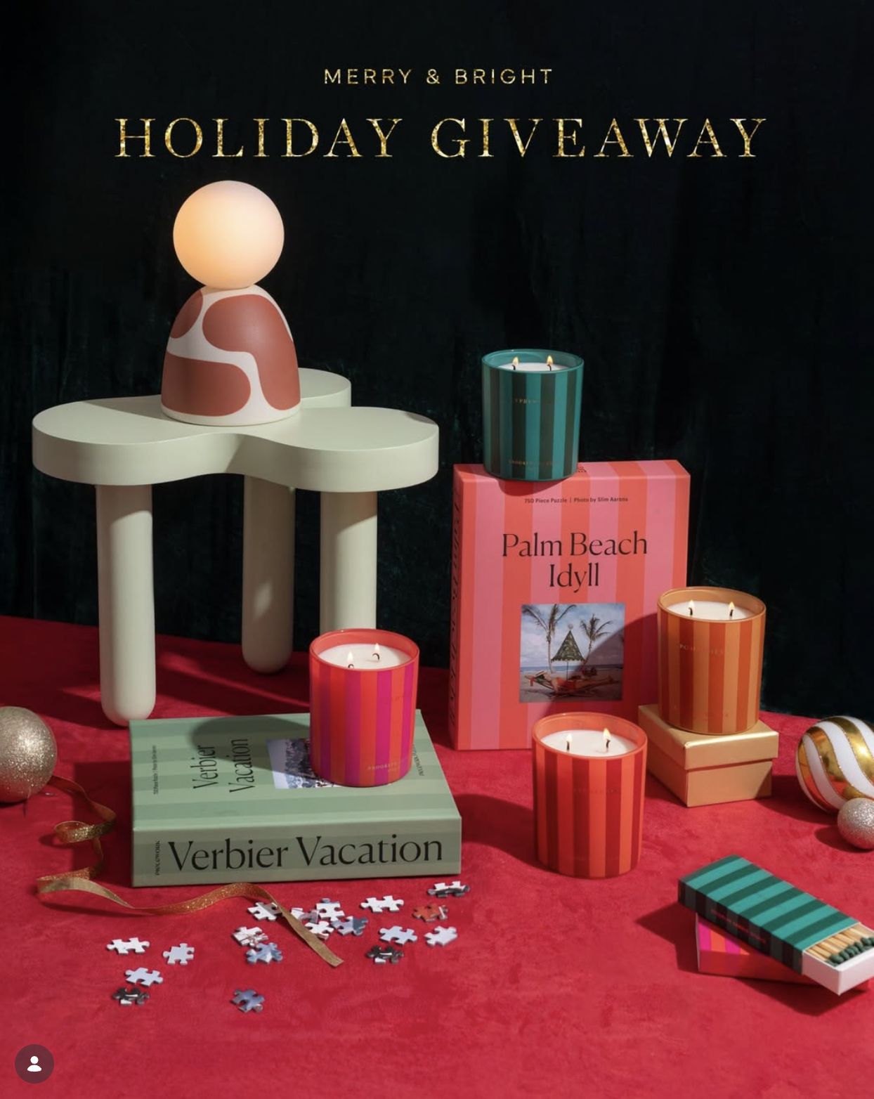 Merry & Bright Holiday Giveaway, 49K Views & 1.5K Comment Entries