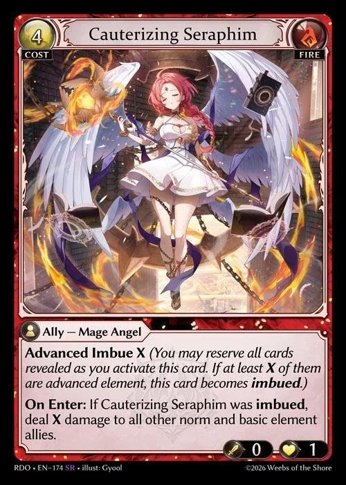 Cauterizing Seraphim NM