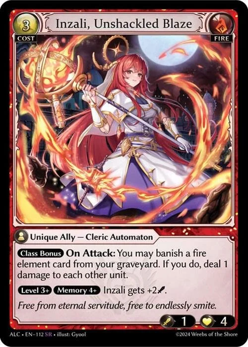 Inzali, Unshackled Blaze.jpg