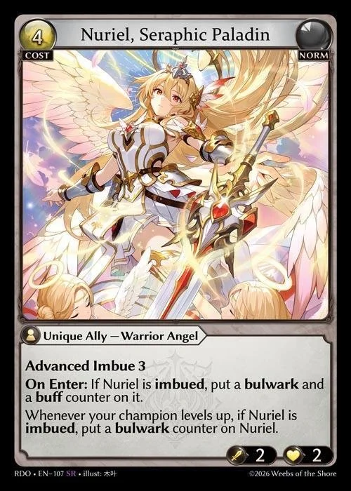 Nuriel, Seraphic Paladin NM