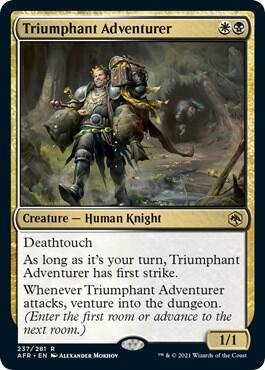 Triumphant Adventurer NM