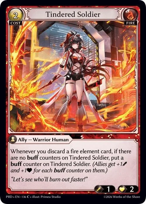 Tindered Soldier Foil NM