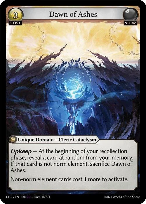 Dawn of Ashes NM
