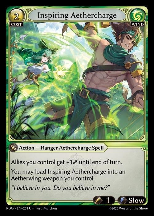 Inspiring Aethercharge NM