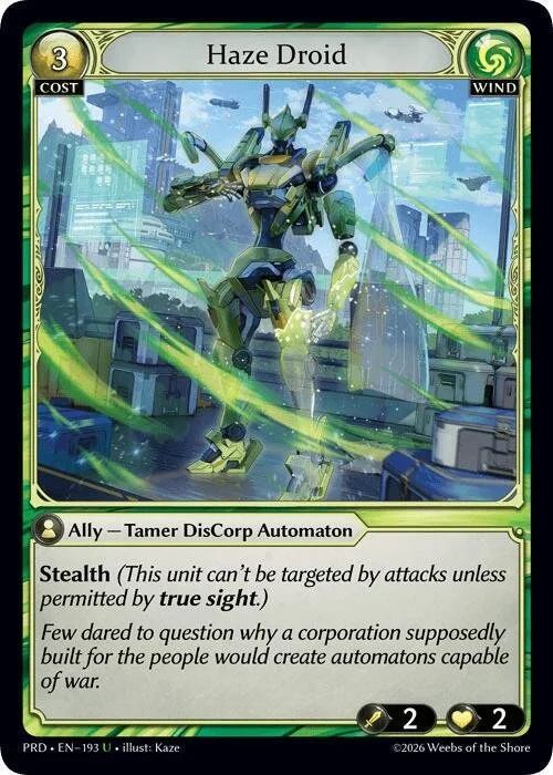 Haze Droid NM