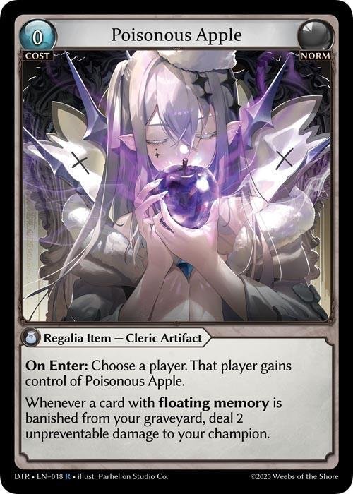 Poisonous Apple Foil NM