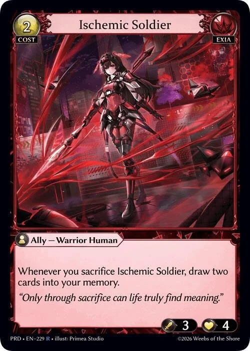 Ischemic Soldier Foil NM