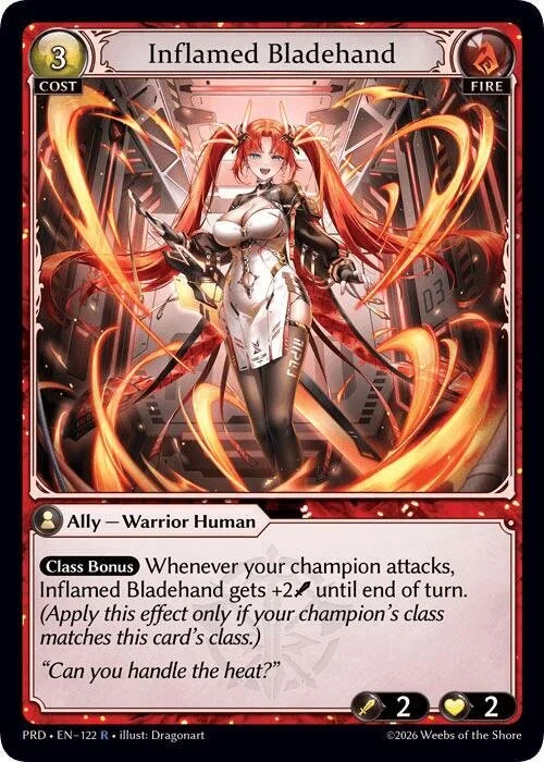 Inflamed Bladehand NM