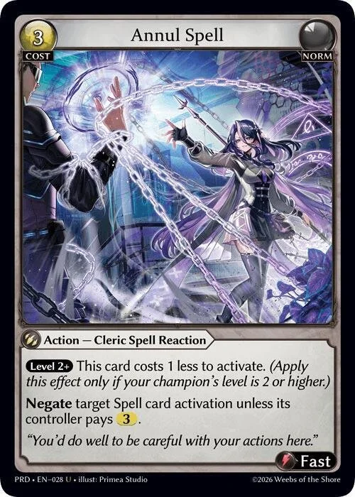 Annul Spell NM