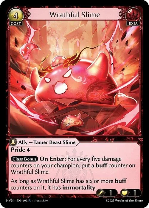 Wrathful Slime NM