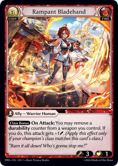 Rampant Bladehand NM