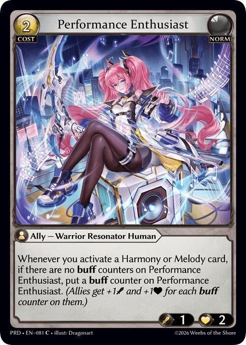 Performance Enthusiast NM