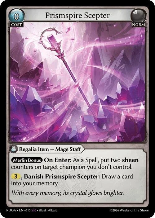 Prismspire Scepter Foil NM