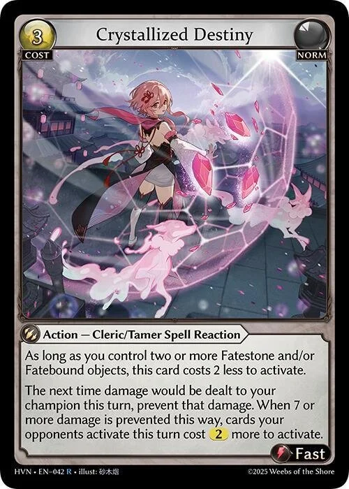 Crystallized Destiny NM