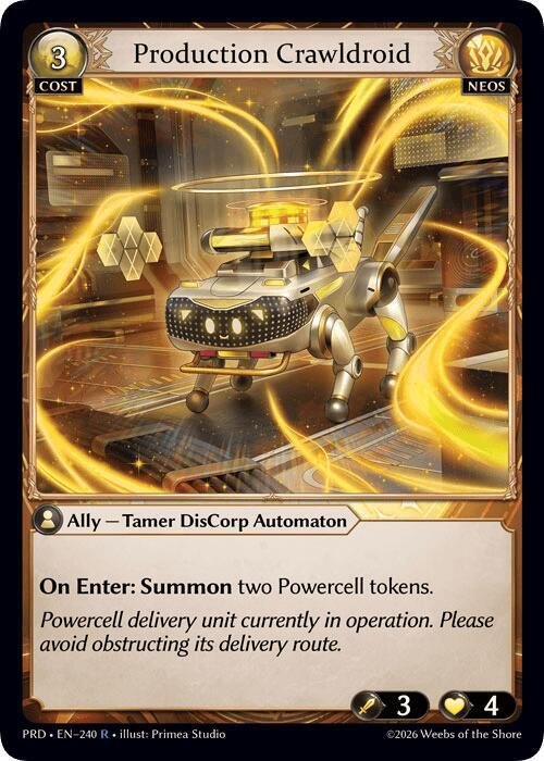 Production Crawldroid Foil NM