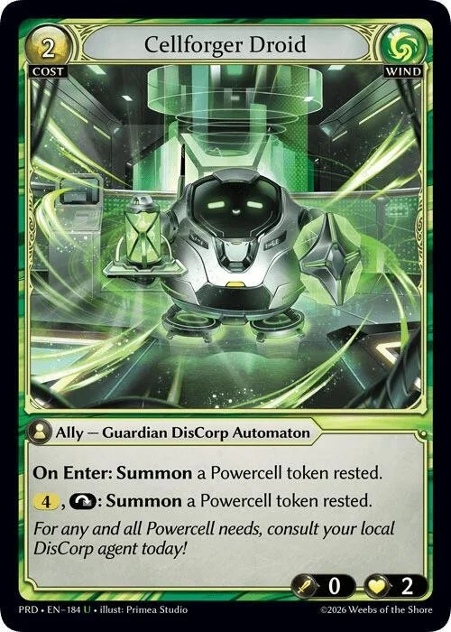 Cellforger Droid NM