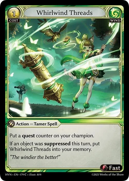 Whirlwind Threads NM