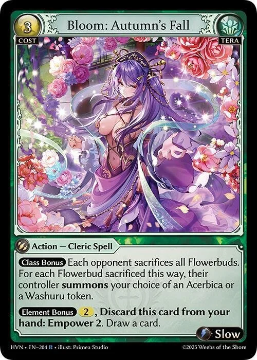 Bloom: Autumn's Fall NM