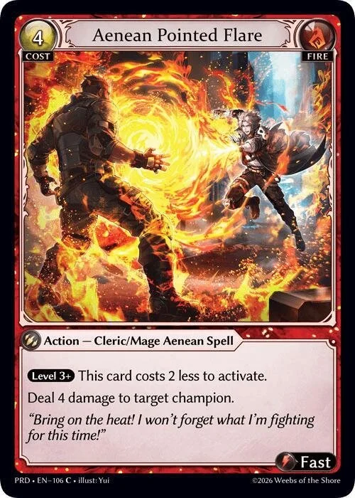 Aenean Pointed Flare NM