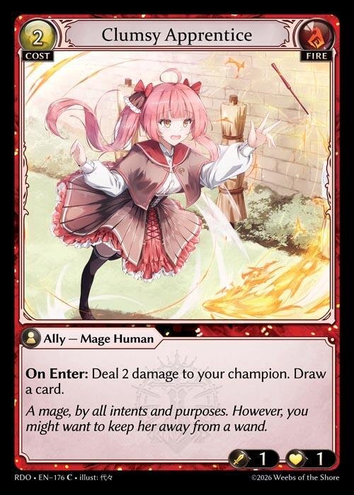 Clumsy Apprentice NM
