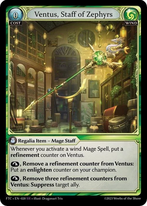 Ventus, Staff of Zephyrs NM