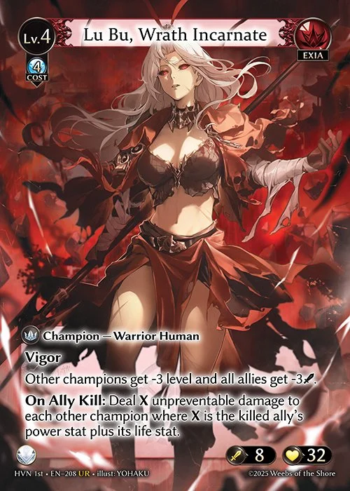 Lu Bu, Indomitable Titan -- Lu Bu, Wrath Incarnate.jpg