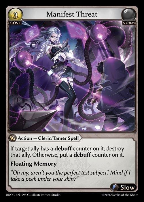 Manifest Threat NM