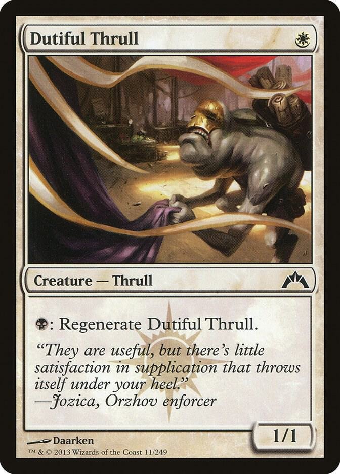 Dutiful Thrull Foil LP