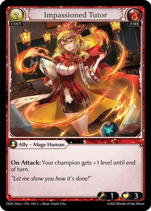 Impassioned Tutor NM